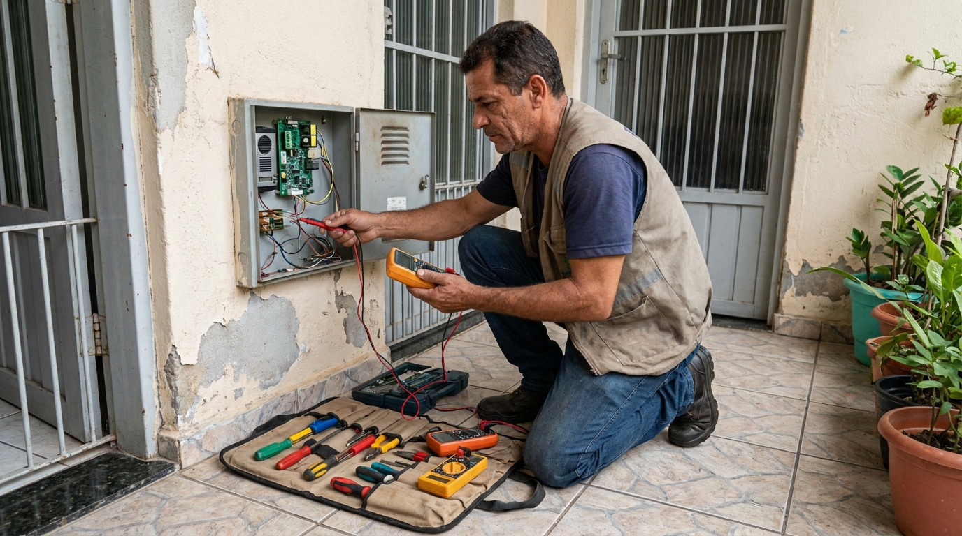 Conserto de interfone profissional em Canoas‑RS