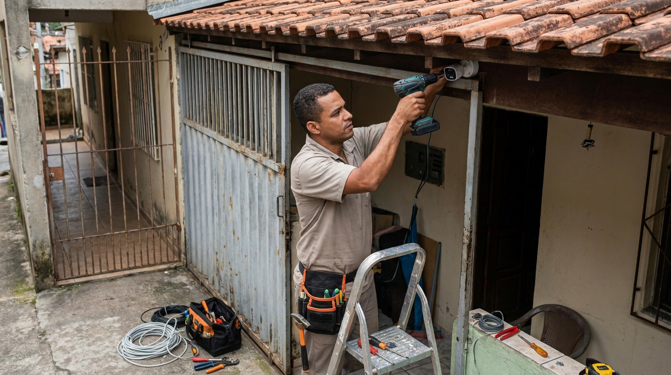 Instalacao de cameras de seguranca em Canoas‑RS