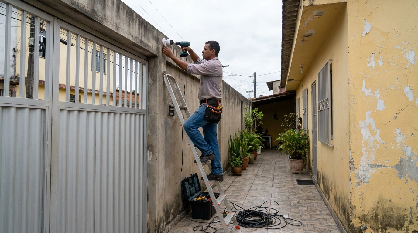 Instalacao de cameras de seguranca profissional em Canoas‑RS