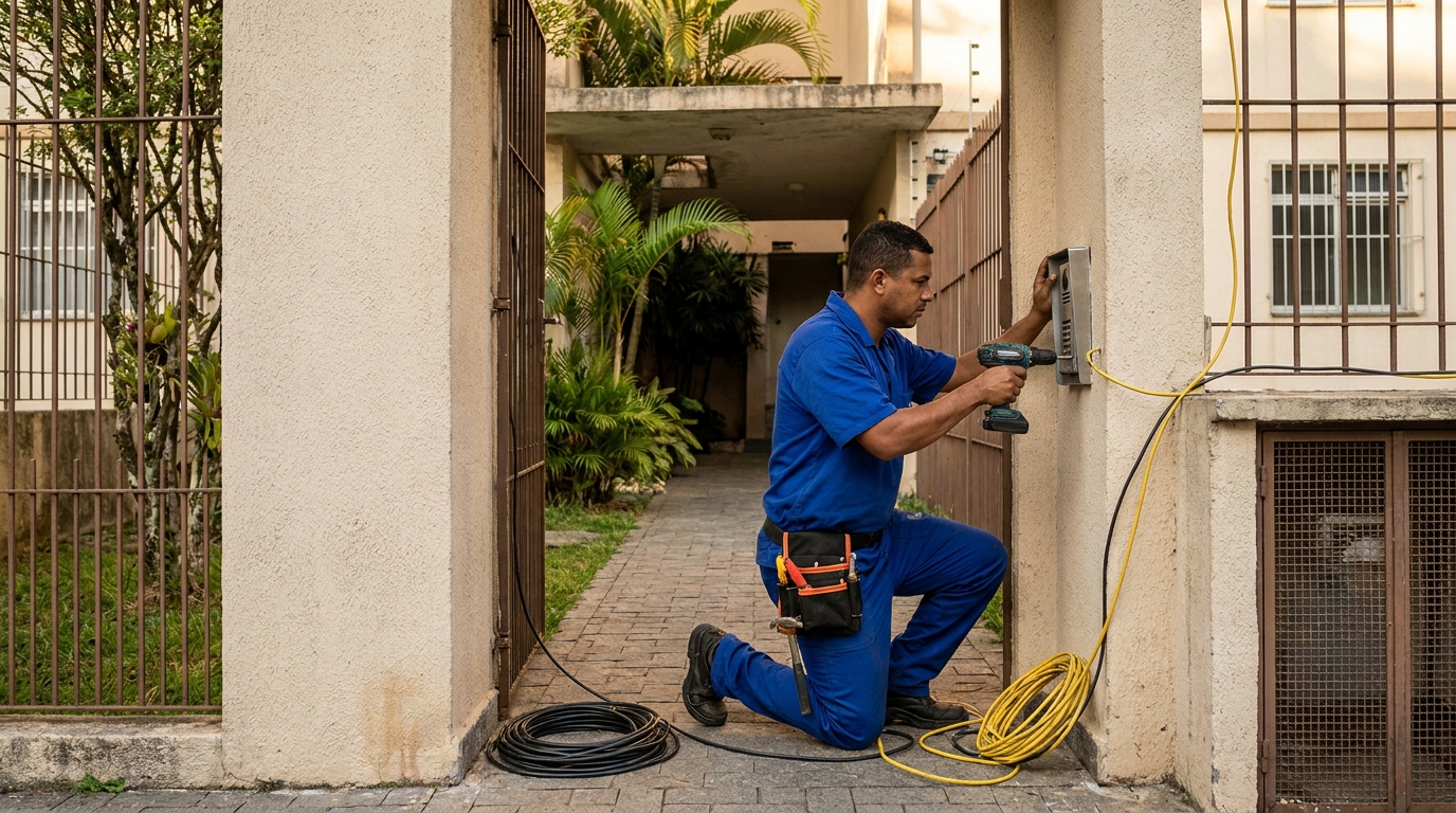 Instalacao de interfone profissional em Canoas‑RS