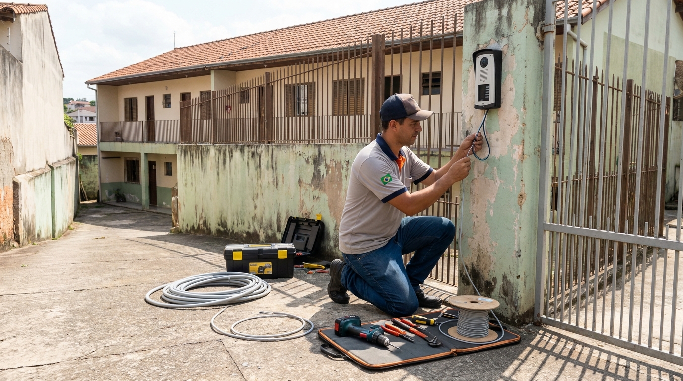 Instalacao de interfone residencial em Canoas‑RS