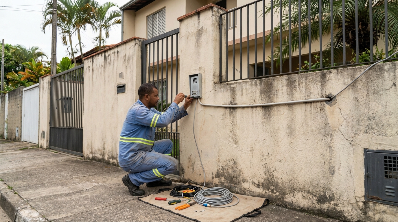 Instalacao de video porteiro em Canoas‑RS