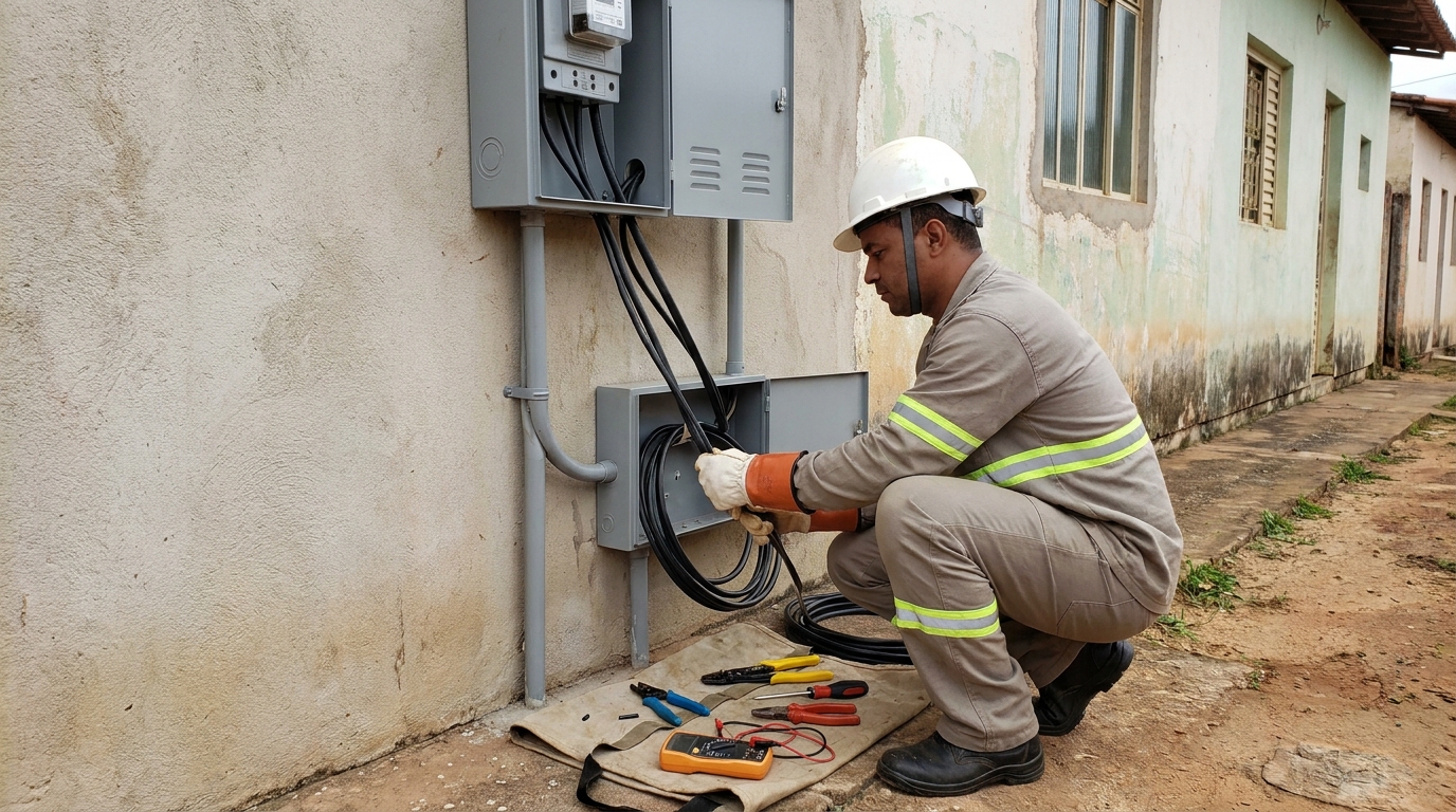 Troca de padrao de energia em Canoas‑RS